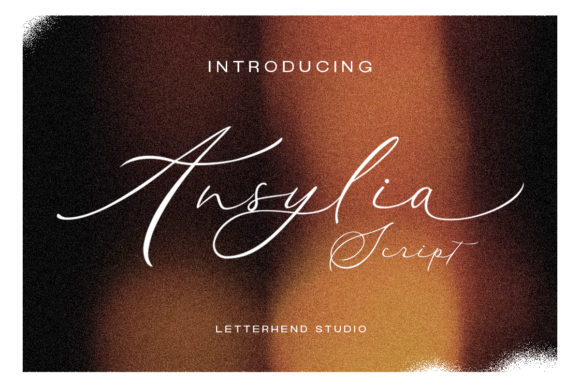 Ansylia: A Charming Script Font for Web Design