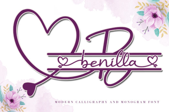 Benilla: A Charming Script Font for Editorial Design