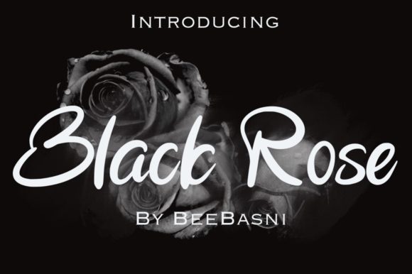 Black Rose: A Handwritten Font for Polished Web Design