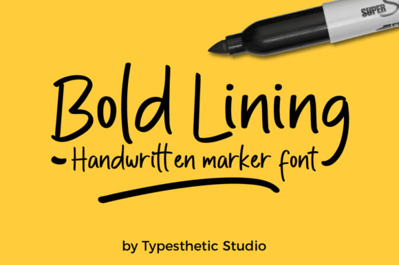 Boost Your Campaigns with Bold Lining Font