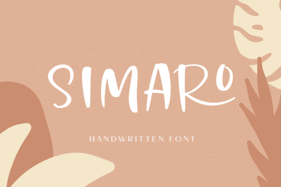 Bring Charm to Your Handmade Creations with Simaro Font