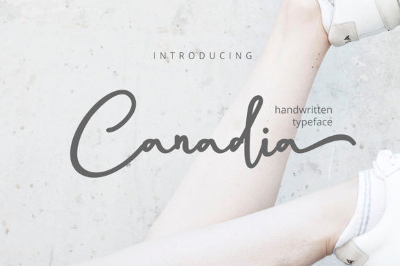 Canadia: A Versatile Script Font for Web Design