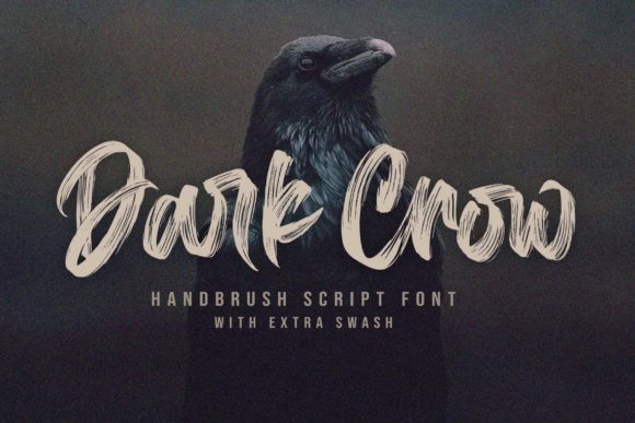 Dark Crow: The Elegant Handwritten Font for Stunning Campaigns
