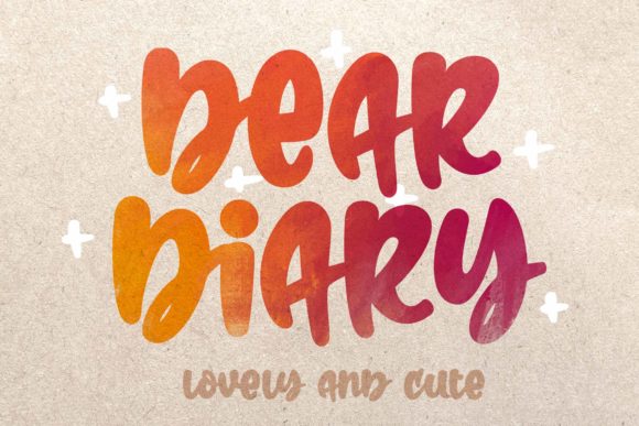 Dear Diary: A Bold and Charming Handwritten Font for Web Design