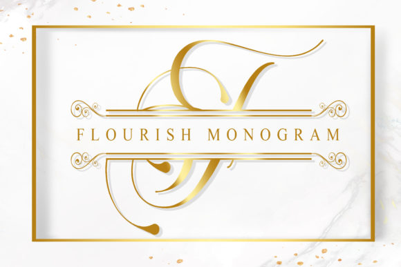 Elevate Your Brand with Flourish Monogram Font