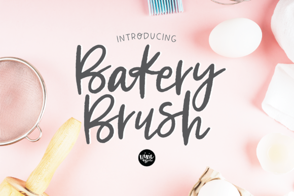 Elevate Your Editorial Design with Bakery Brush Font