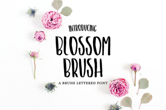 Enhance Your Brand with Blossom Brush Font