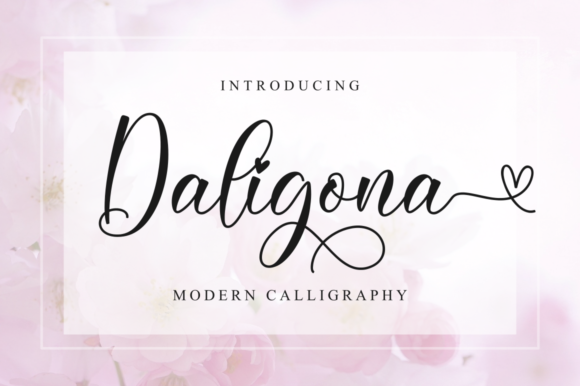 Enhance Your Brand with Daligona: A Modern Calligraphy Font