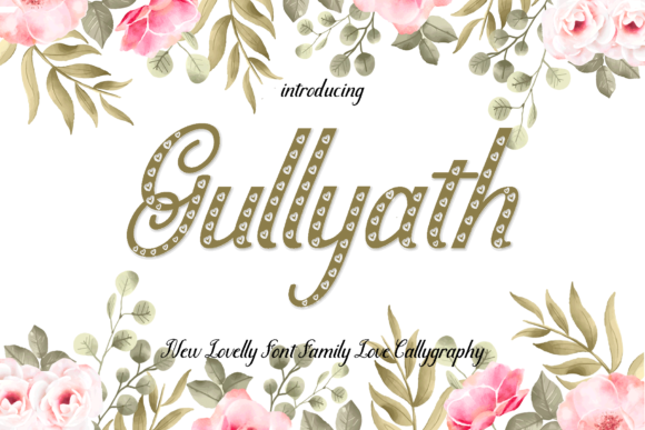 Enhance Your Brand with Gullyath: A Charming Handwritten Font