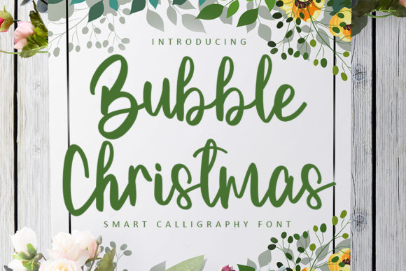 Enhance Your Campaigns with Bubble Christmas Font