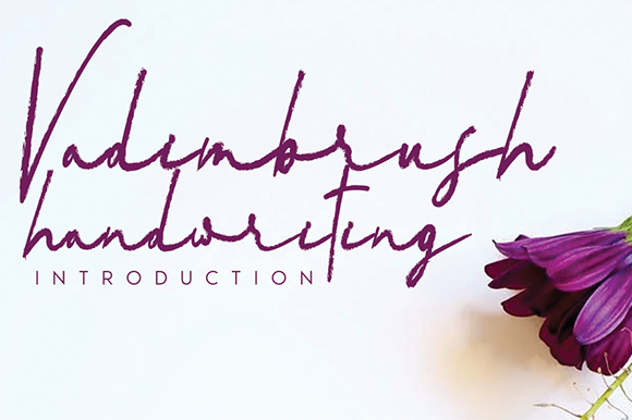 Enhance Your Web Design with Vadimbrush Handwriting