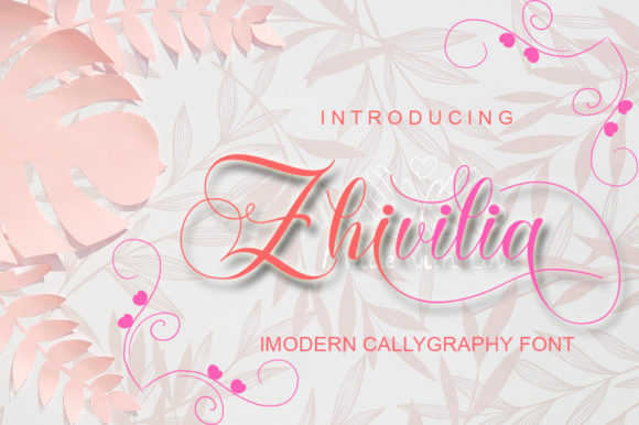Enhance Your Web Design with Zhivilia: A Handwritten Font
