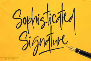 Enhancing Web Design with Sophisticated Signature Font