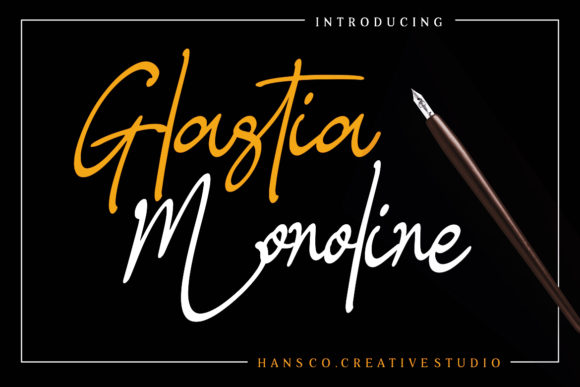 Glastia Monoline: A Versatile Script for Modern Design