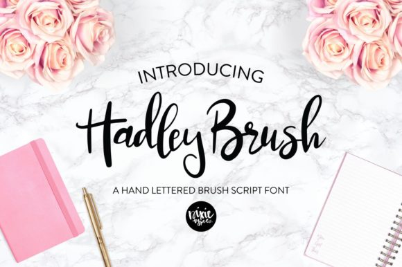 Hadley Brush: A Handwritten Font for Editorial Charm