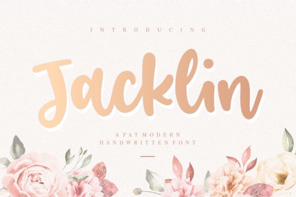 Jacklin: A Bold Handwritten Font for Modern Web Design