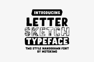 Letter Sketch: A Creative Font for Web Design