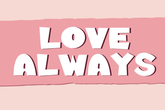 Love Always: A Bold and Sophisticated Font for Branding