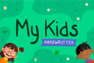 My Kids: A Handwritten Font for Playful Branding