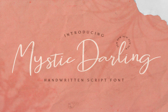 Mystic Darling: A Charming Handwritten Font for Web Design
