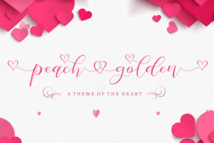Peach Golden: A Premium Script for Elegant Designs