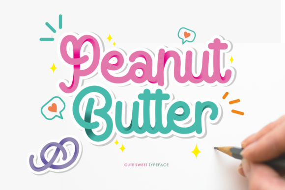 Peanut Butter: A Playful Handwritten Font for Crafters