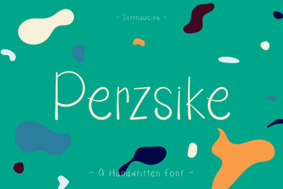 Perzsike: A Handwritten Font for Editorial Charm