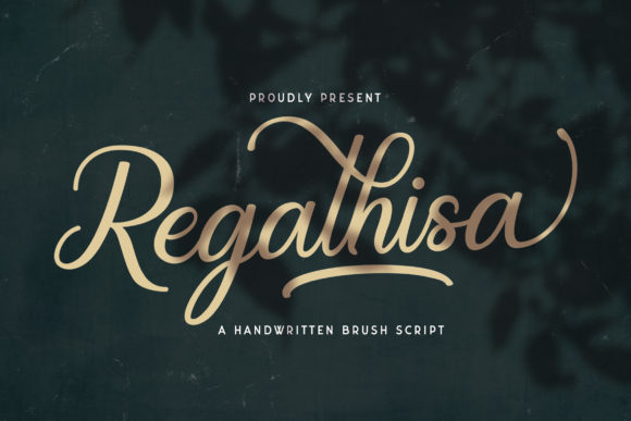 Regalhisa: A Charming Handwritten Font for Crafters