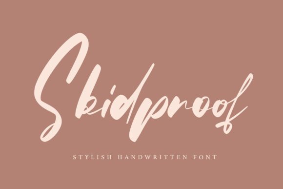 Skidproof: A Bold Script for Modern Design