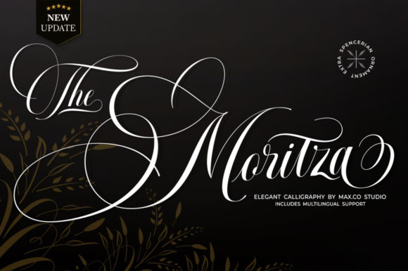 The Moritza: A Handwritten Font for Elegant Web Design